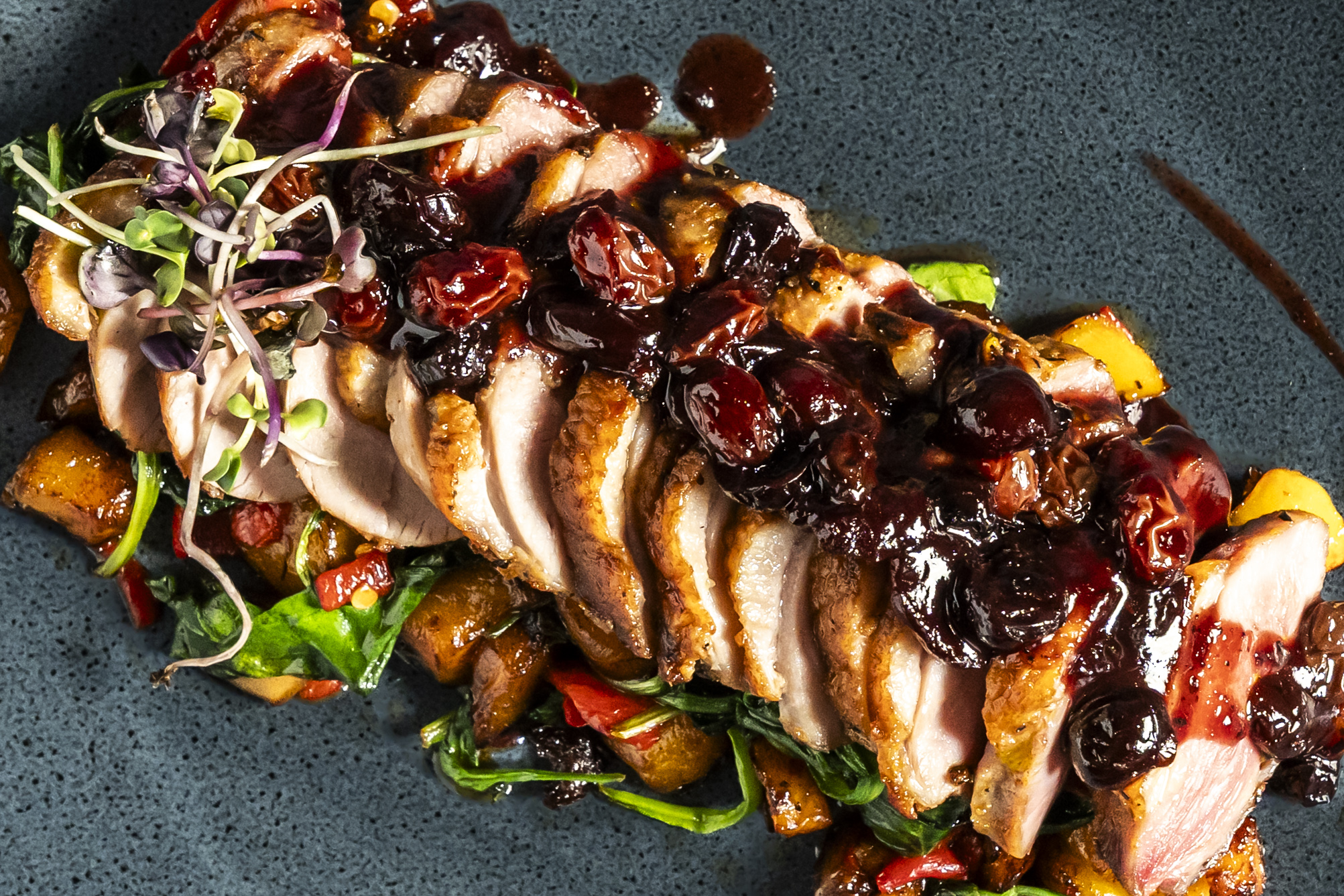 Magret De Pato at Buena Vista, NYC